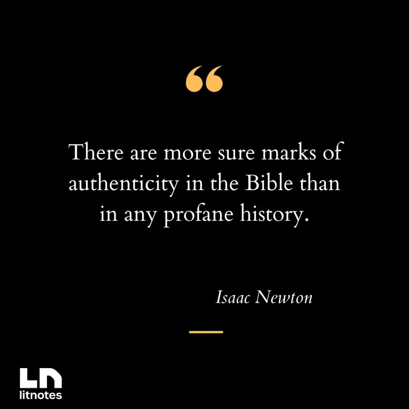 There are more sure marks of authenticity in the Bible than in any profane history.